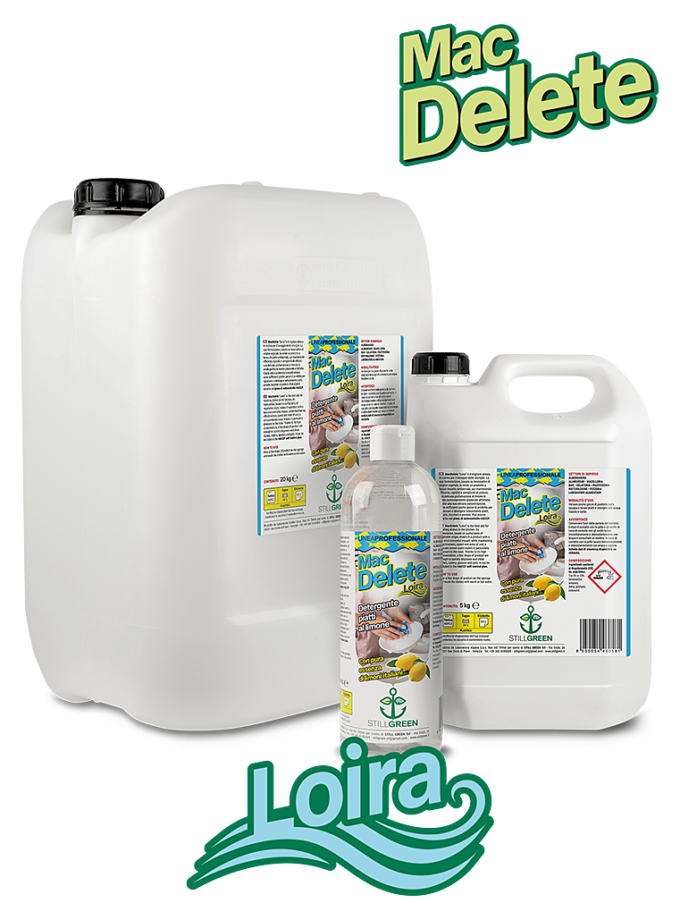 Loira - Tanica 5 kg, Tanica 20 kg, Flacone 750 mL