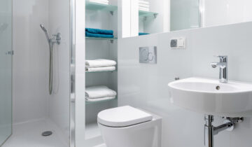 Pulizia del bagno in 4 mosse